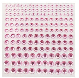 Zelfklevende Steentjes - Licht Roze