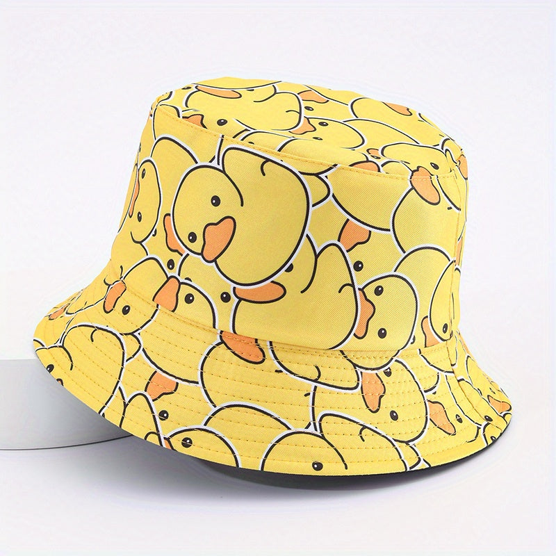 Eenden Bucket Hat - Geel