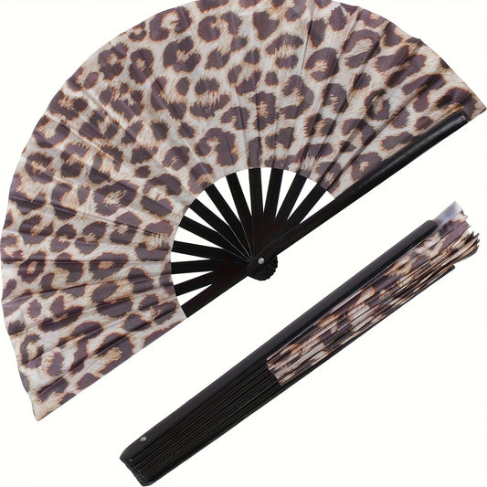 Waaier Met Panter Print! Normaal Formaat.