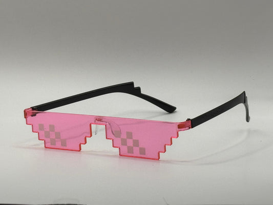 Thug Life Bril Roze