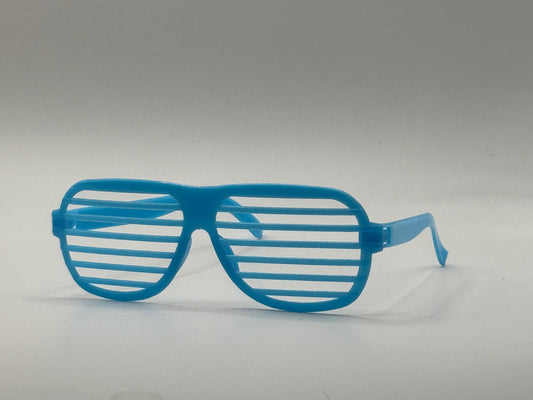 Neon Bril - Blauw