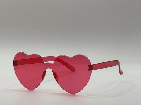 Roze Hartvormige Bril