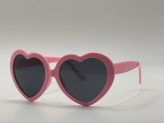 Hartvormige 'hartjes-effect' Bril - Roze