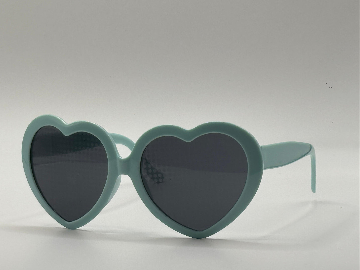 Hartvormige 'hartjes-effect' Bril - Licht Blauw